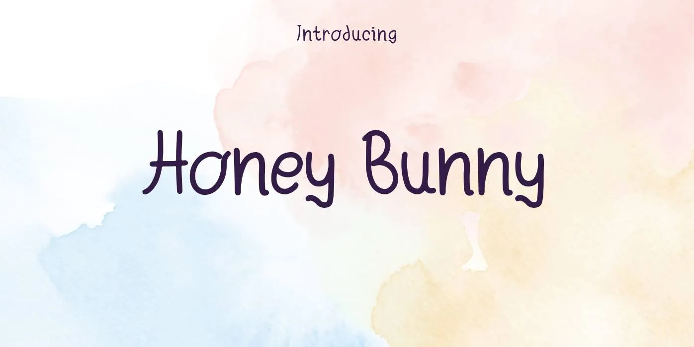 Honey Bunny Font Free Download