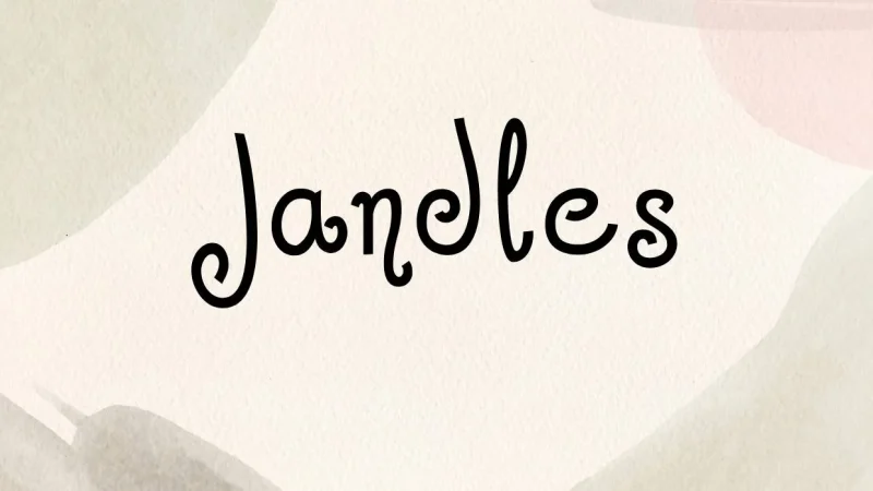 Jandles Font Free Download