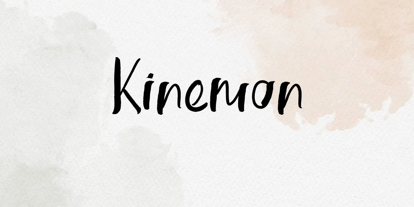 Kinemon Font Free Download