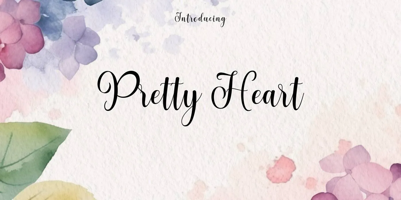 Pretty Heart Font Free Download