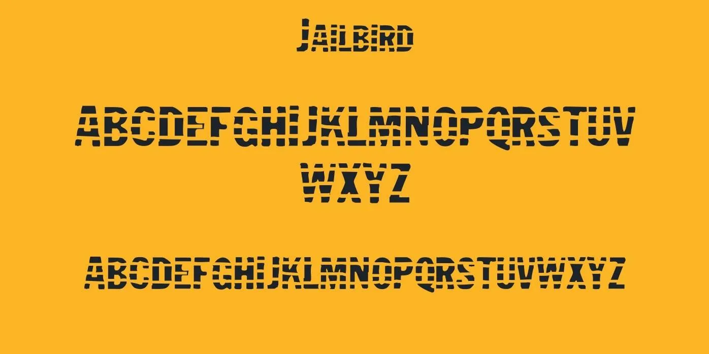 Jailbird Font