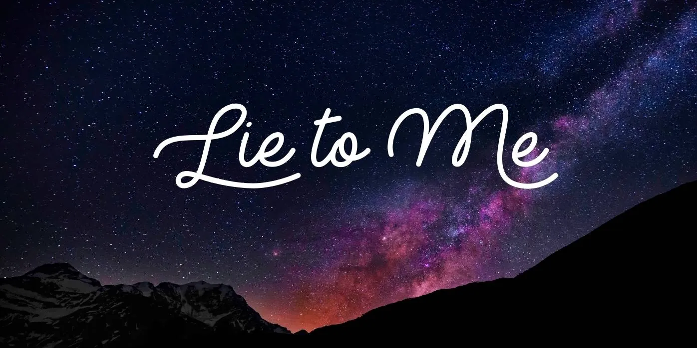 Lie to Me Font Free Download