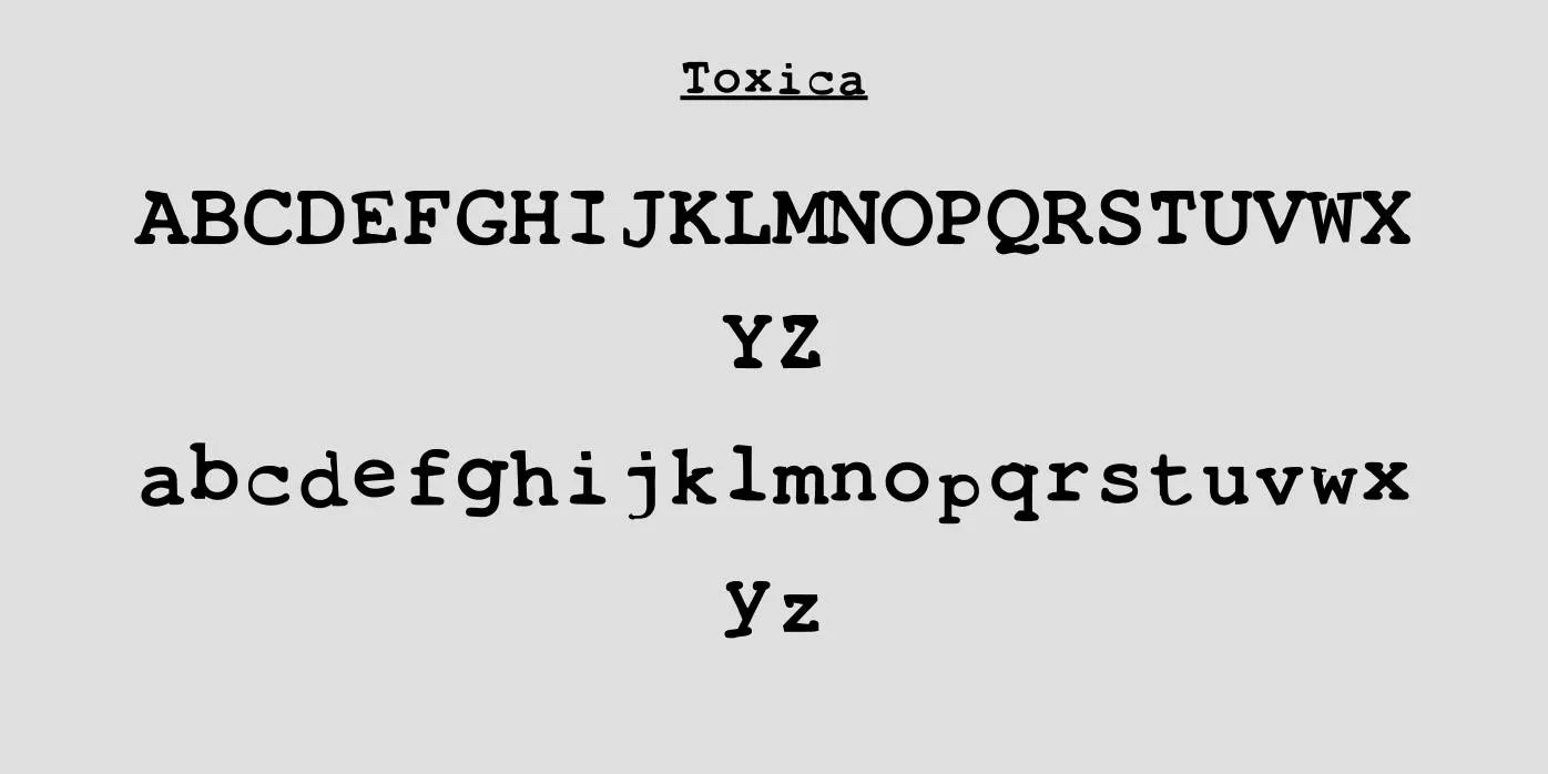 Toxica Font