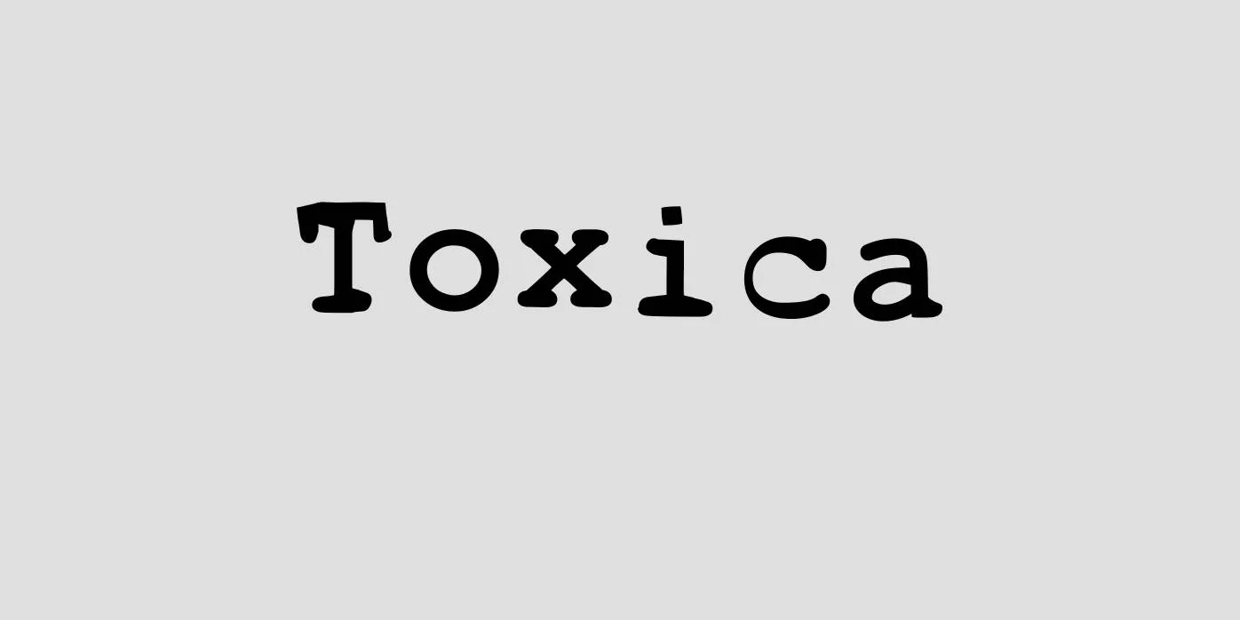 Toxica Font Free Download